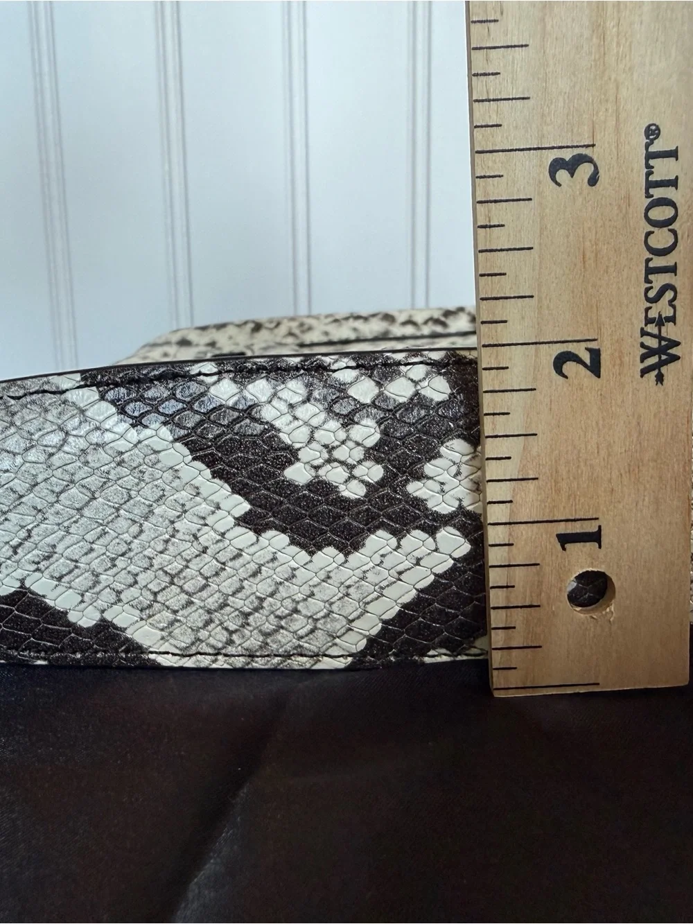 Rebecca Minkoff Avery Snake Print Leather Crossbody Bag NWT $228